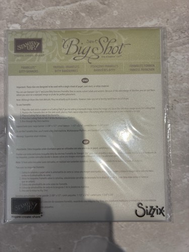 Stampin bitty banners - up,