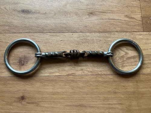 Loose ring snaffle - loose, iron
