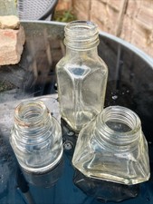 3 Old Screw Type Bottles