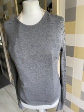 Zara Grey Sequin Jumper