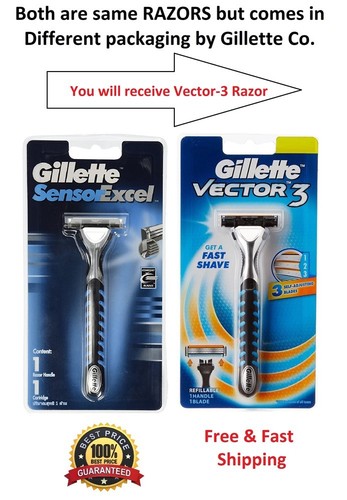 Gillette vector razor - 2, 3