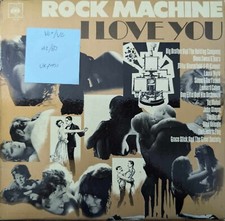 Various Artists Rock Machine I Love You Vinyl Record VG+/VG CBSPR26 1968 