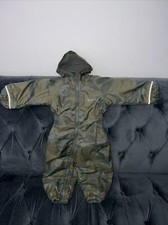 Regatta Puddle Suit Camouflage Coat Rain Shower Snow 19-24 mths