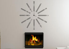 Binary Clock Background Wall Art. Wall Stickers, Wall Decals. Many colours. New!