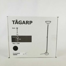 Ikea TAGARP Tall Floor Uplighter Lamp Uplighter,Height:180 cm, Black/White 