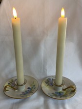 Hand Painted Porcelain Blue &