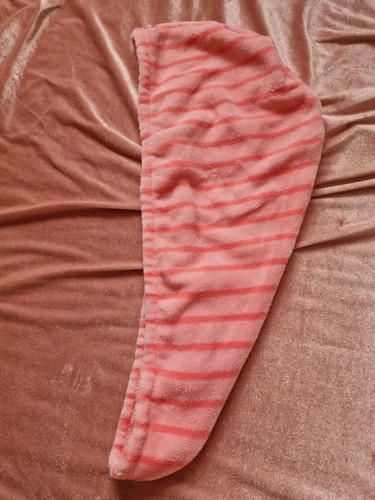 Pink hair towel great - pink,