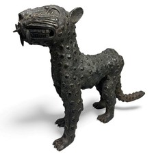 BENIN Bronze Leopard
