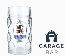 Single Lowenbrau Beer Glass