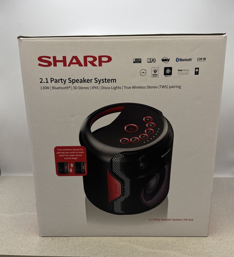 Sharp 919 party speaker - sharp, ps-919