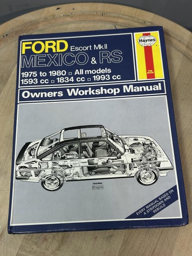 Vintage haynes ford escort - escort, mk2