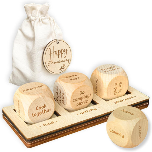 Year anniversary wood gift - 5,