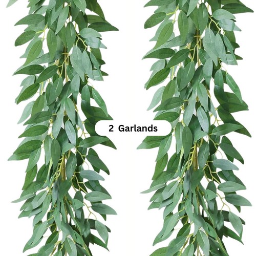 Artificial dark green willow - dark,