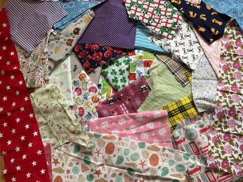 900g mixed cotton fabric - mixed,