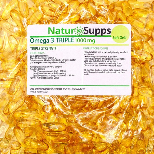 Omega fish oil - omega, oil-triple