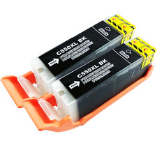 Canon PGI-550XL 2 Black Ink Cartridge For Pixma IP7200 IP8700 IP8750 IX6800