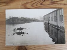 Postcard of Flooding "The Cycle Shed East" no idea where (Unposted)