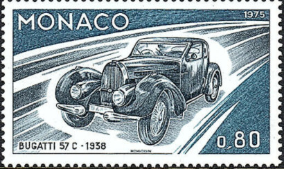 Monaco yt1024 mnh 1975 - monaco, #yt1024