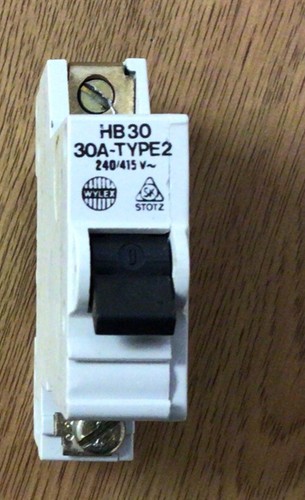 Wylex hb30 type - wylex,