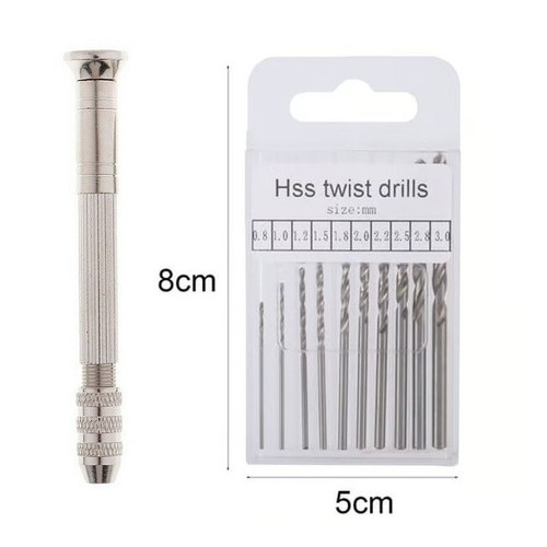 Mini hand drill keyless - hand, chuck