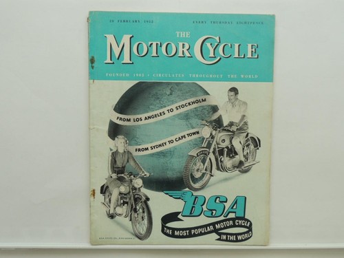 February 1952 the motorcycle - february,