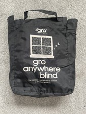 The GRO Company Anywhere Travel Blackout Blind Suction Cups 200cm X 130cm.