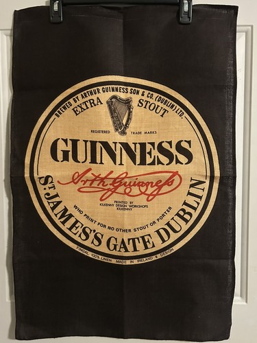 Guinness linen towel - guinness,