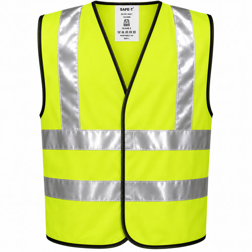 Vis vest yellow orange - vis,