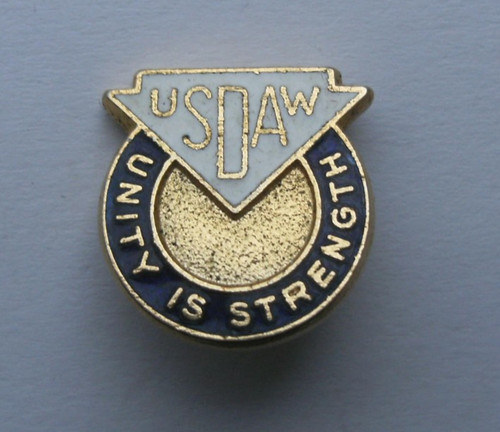 Trade union pin - pin, badge