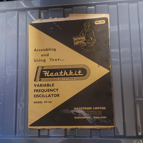 Heathkit variable - vf-1u,