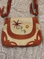 Killah Bag Y2K Womens miss sixty Satchel Embroidered Flowers Summer Holiday vgc