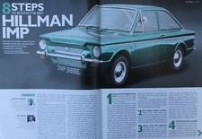 CC 2013 extracted mag article: HILLMAN IMP, buyer's overview incl. Californian