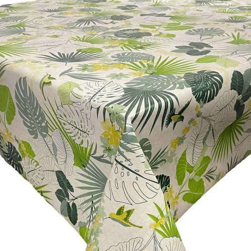 Wipeable tablecloth tropical - wipeable,
