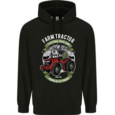 Farm Tractor Farming Farmer Childrens Kids Hoodie