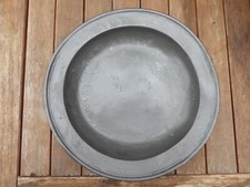 Antique "Deep Dished" Pewter