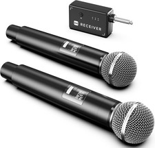 2 Wireless Microphones, Single