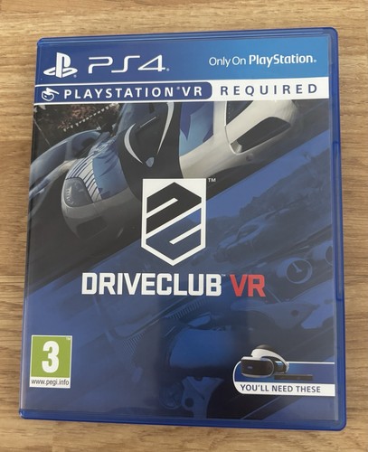 Driveclub ps4 playstation - vr,