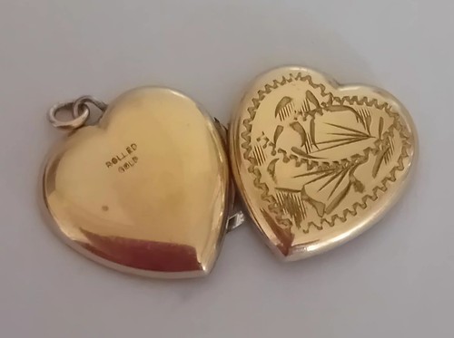 Vintage rolled gold double - rolled,