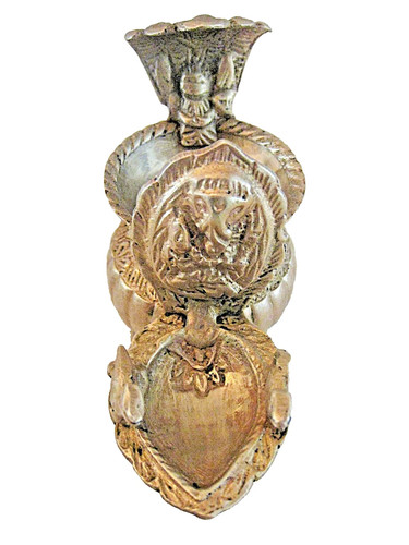 Antique indian brass - brass, temple
