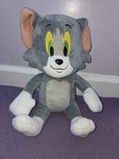 Tom And Jerry Plush Teddy Stuffed Toy Cat Cartoon 90s Collectibles 