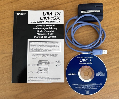 Edirol 1sx usb midi - edirol,