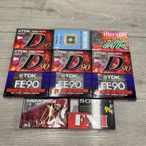 11x various blank audio media - 11x,