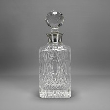 VINTAGE Heavy CRYSTAL GLASS