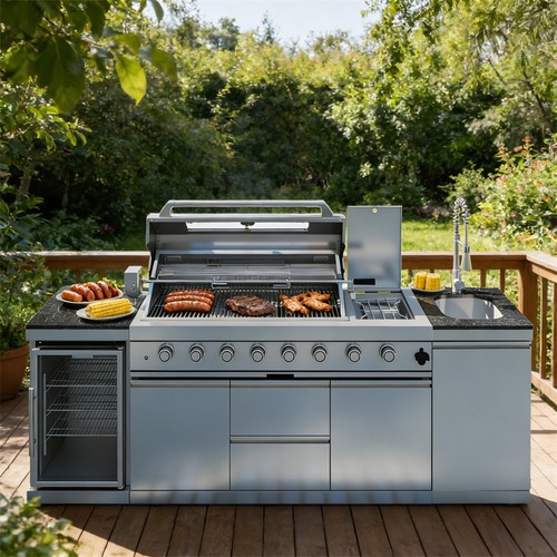 Burner 85000 btu - 6-burner,