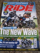 RIDE MAGAZINE OCT 2017 TEXTILE JACKETS SCRAMBLER ALTERNATIVE ADVENTURE BIKES