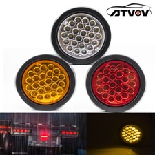 Round LED 12V 24V Rear Tail