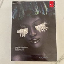 Adobe Photoshop Lightroom 4 windows/Mac OS Upgrade UK Retail Version - Genuine