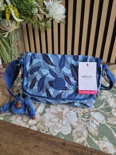 Kipling dulexie feather - feather, blue