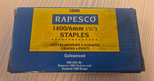 Rapesco type 1400 series - type,