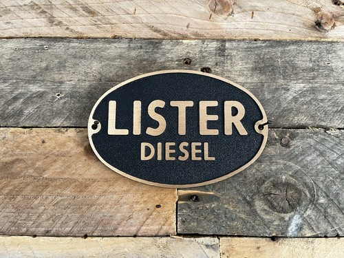 Vintage lister diesel cast - lister,